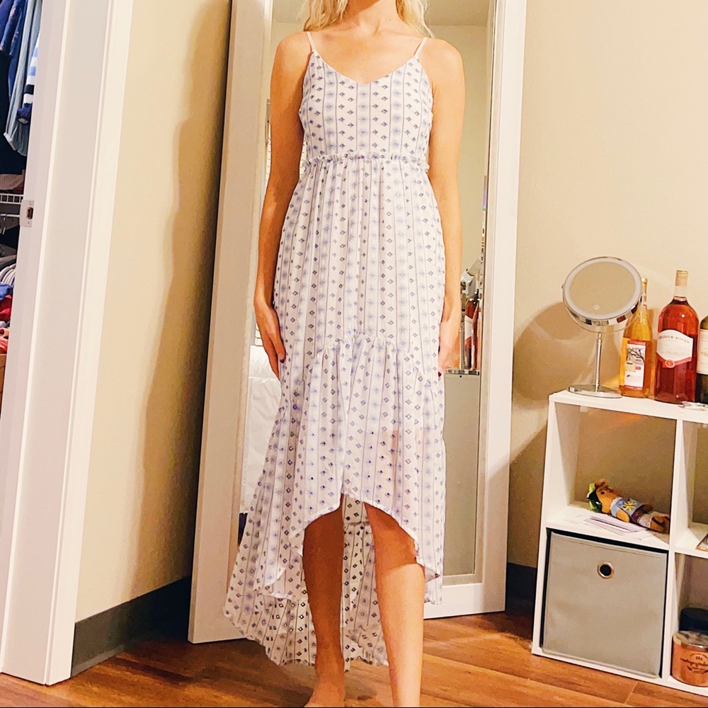 High low maxi dress
